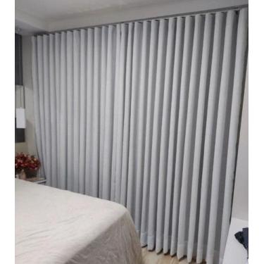 Imagem de Cortina Suiço  Wave Blackout com Voil P/ Trilho de 3.00 x 2.90 Altura 