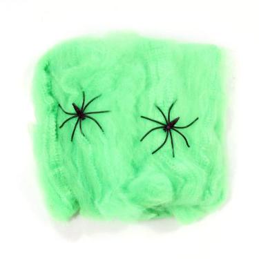 Imagem de Teia Verde Decoração Para Festas Abrakadabra, UNICA, U