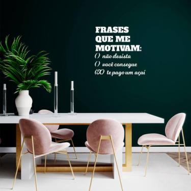 Imagem de Adesivo Frases Que Me Motivam "Te Pago um Açaí" Decoração Açaiteria - 