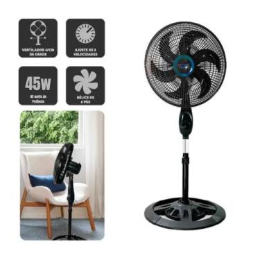 Imagem de Ventilador Coluna Pedestal Super Power 110v - AN XIN, 110V