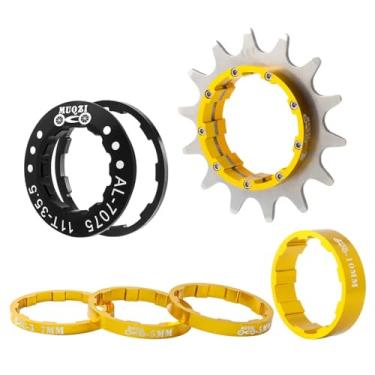 Imagem de ZOCKZ Roda dentada de cassete de velocidade única 12/13/14/15/16/17/18/19/20/21/22T MTB Kit de conversão de velocidade única bicicleta roda dentada de cassete de bicicleta de velocidade única para