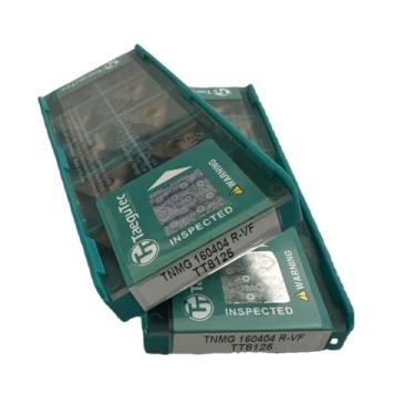 Imagem de TNMG160404R-VF TT8125/Lâmina de liga CNC genuína original 10 peças