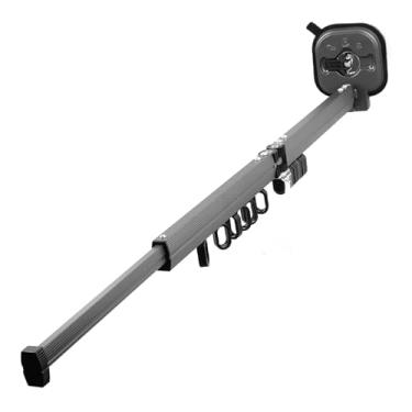 Imagem de Rack de Secagem de Roupas Retrátil, Montagem na Parede, Sem Broca, Dobrável, à Prova de Com Ventosa, Cabide para Roupas, Banheiro, Quarto