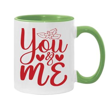 Imagem de SpreadPassion Caneca de café You And Me, presente para namorado e namorada, ideia de presente de dia dos namorados, presente para marido e esposa, ideia de presente de aniversário do dia dos namorados