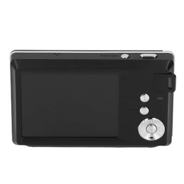 Imagem de Câmera Digital 4K 48MP, Câmera Compacta UHD Com Foco Automático, Câmera Vlogging Recarregável Com Bateria, Zoom 16X, Câmera de Viagem Portátil para Crianças e Adolescentes (Preto)