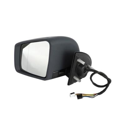 Imagem de Conjunto de espelho retrovisor externo de carro preto e branco compatível com 2005-2011 Mercedes Benz W164 ML350 GL350 ML GL Class Espelho retrovisor elétrico(Primer Gray Left)