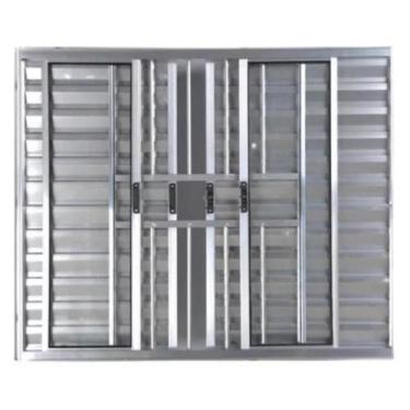 Imagem de VENEZIANA 6F L-20mm C/ GRADE BRIILHANTE - Inove Esquadrias