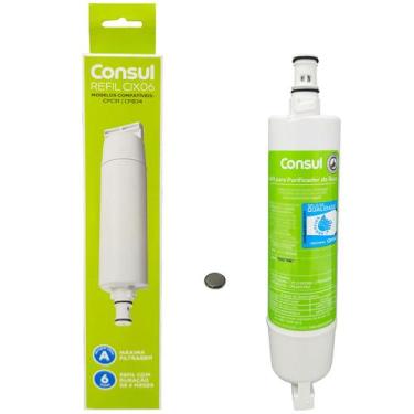 Imagem de Filtro Refil P/ Purificador Consul CIX06 CPC31 e CPB34