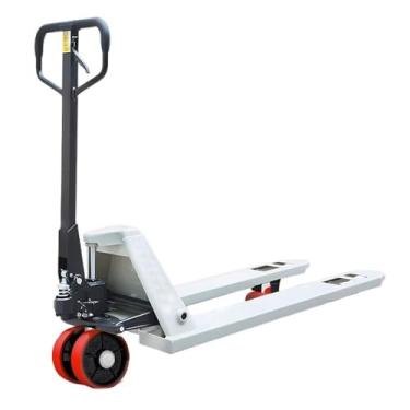 Imagem de Paleteira Caminhão porta-paletes manual de 3000KG com rodas, empilhadeira hidráulica que manuseia carga de caminhão para manuseio de materiais Palete Jack