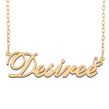 Imagem de A168A Colar com nome personalizado personalizado banhado nome colar para mãe filha amizade mulheres dia dos namorados Natal aniversário ano novo, Metal, Sem Pedra Preciosa Não aplicável