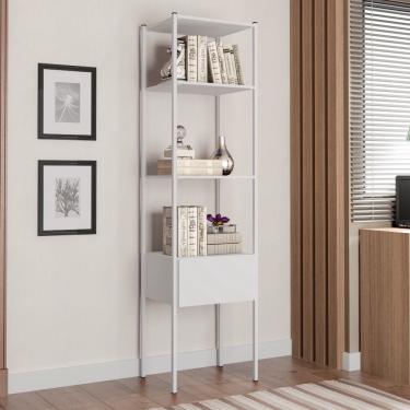 Imagem de Módulo Closet 1 Gaveta 2 Prateleiras Oxford 540B Artefamol