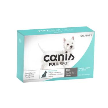 Imagem de Antipulgas E Vermífugo Canis Fullspot Cães 5 A 10 Kg 1,00ml
