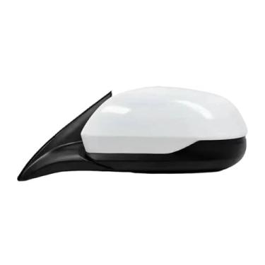Imagem de DACOLWZING Conjunto de espelho retrovisor externo compatível com carros HRV 2014 2015 2016 2017 2018 2019(3PINS-White-Left)