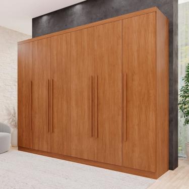 Imagem de Guarda-roupa 6 Portas 6 Gavetas Angra Expresso Móveis Cinamomo