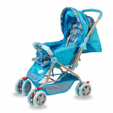 Imagem de Carrinho De Bebê Jumbobaby Modelo Aimirim Cor Azul - Jumbo Baby