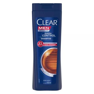 Imagem de Shampoo Anticaspa Clear Men Queda Control 400ml