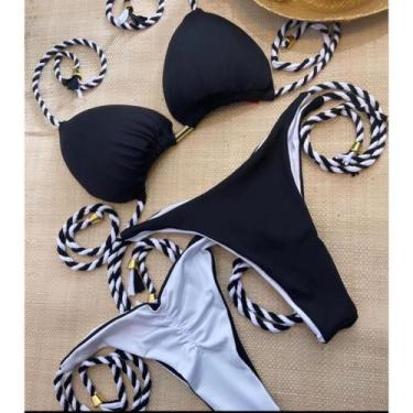 Imagem de Biquini Feminino Luxo Dupla Face Fio Bojo Levanta bumbum Linha Premium