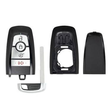 Imagem de StandardAutoPart Chave de entrada sem chave para controle remoto inteligente compatível com Ford Expedition Explorer Escape Mustang Bronco Maverik M3N-A2C931423 (capa protetora)