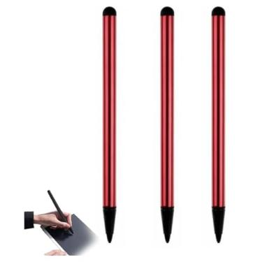 Imagem de Canetas Stylus de três cores, ponta fina universal para telefone/Android/tablet e outras telas sensíveis ao toque, caneta Stylus de alta precisão para dispositivos com tela sensível ao toque,