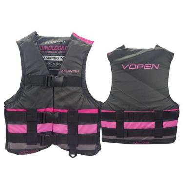 Imagem de Colete Salva Vidas Homologado Nylon VP22 Limited Edtion - Vopen, Rosa 