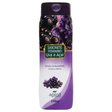 Imagem de Sabonete Intimo Líquido Aromático 200ml Apinil, UVA COM AÇAÍ