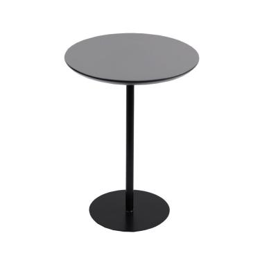 Imagem de Mesa Lateral Tampo 30cm (41 Cm Altura) Preto Acetinado
