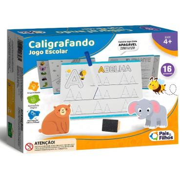 Imagem de Jogo Pedagógico Caligrafando - Pais E Filhos