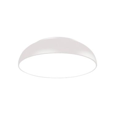 Imagem de Plafon Blumenau Pleno Redondo E27 Bivolt Branco Fosco