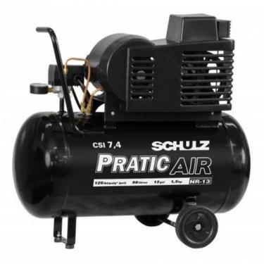 Imagem de Compressor Schulz Csi 7.4 Pratic Air 30lts 140lbs 220v