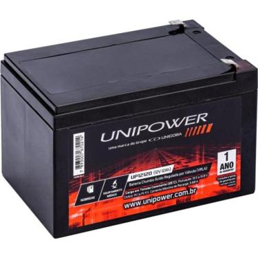 Imagem de Bateria Estacionária 12V 12Ah VRLA Unipower