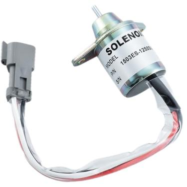 Imagem de KD KISONIED 129486-77952 Solenoide De Corte Combustível Woodward Sa-4920 Thermo King 42-0100 41-6383 1503Es-12S5Suc11S Para Motor Yanmar 3Tne72 3Tna72 4Tne84 4Tne88 Kd2 Md2 Td2 12Vdc