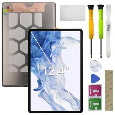 Imagem de HQB-STAR Substituição de tela LCD Galaxy Tablet Tab S9 FE Plus para Samsung Galaxy Tablet S9 FE+ (SM-X610 SM-X616) Tela LCD digitalizador de substituição para montagem de tela sensível ao toque 31.5