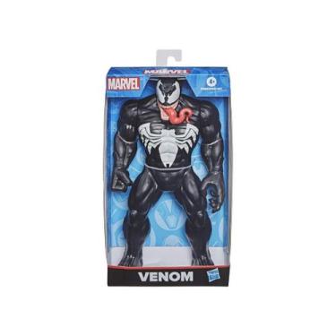 Imagem de Boneco Venom Marvel - Hasbro, Branco, Preto e Vermelho, Marvel