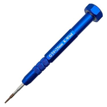Imagem de Chave de fenda Torx T4, chave de fenda de precisão compatível com alto-falante, computador, laptop, smartphone, óculos, magnético, leve, aço S2, tampa de giro suave, aderência antiderrapante