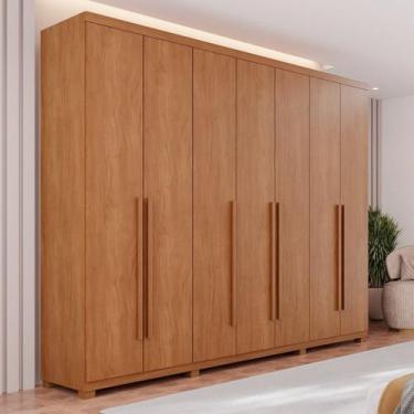 Imagem de Guarda-roupas 7 Portas 6 Gavetas com Pés Flórida - Espresso Móveis