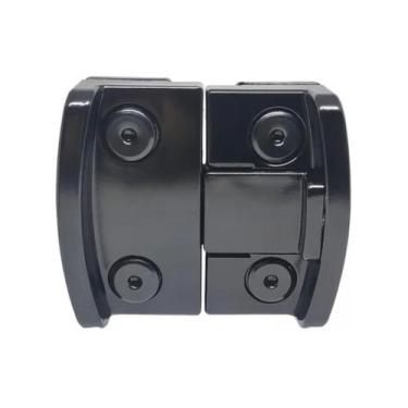 Imagem de Fechadura Janela Correr Vidro/Vidro Blindex Bate Fecha Preto - 000150