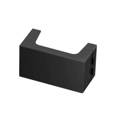 Imagem de Monte Seu Kit de Tomadas e Interruptores Preto Fosco Apagadores de Luz 10 20 A 220 V Duplo Paralelo (Módulo Cego)