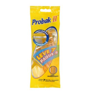 Imagem de Aparelho De Barbear Descartável Probak II 7 Unidades