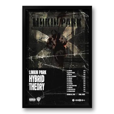 Imagem de Quadro Álbum Spotify Hybrid Theory 40x60cm