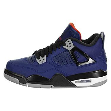 Imagem de Tênis Nike Air Jordan 4 Retrô Winter BG Trainers Cq9745, Azul, 4 Big Kid