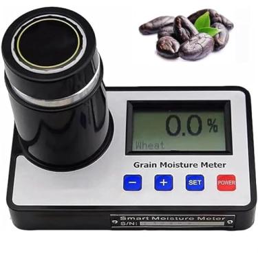 Imagem de Verificador Da Umidade Da Grão, Medidor Da Umidade Com Exposição Do Lcd, Ge De Medição Máxima 8%-30% E Erro De Medição <0.5%, Bateria 9v E Portátil, Para Sementes