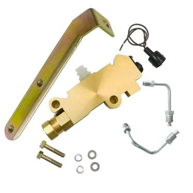 Imagem de PV2 Disco de válvula proporcional de freio de latão/disco de tambor kit de conector de suporte de montagem traseira para Chevy Classic Car & Truck, peça de substituição 172-1353