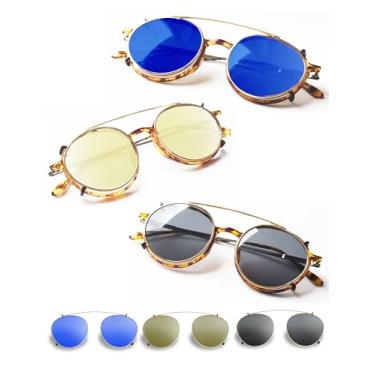 Imagem de Clippies Clip-On Óculos de sol, Dourado