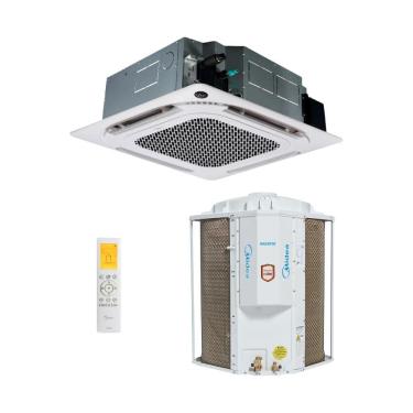 Imagem de Ar Condicionado Split Cassete Inverter Midea 24000 BTUs Frio 40KVQD24M5 - 220V