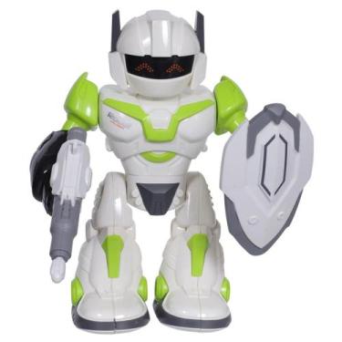 Imagem de Brinquedo Robô Dominador Movimento Luz Led - Futuro