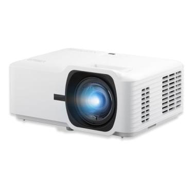 Imagem de ViewSonic Projetor a laser LS711HD 4200 lúmens 1080p com proporção de projeção curta de 0,49, pedra angular HV, ajuste de 4 cantos, projeção de 360 graus para casa e escritório