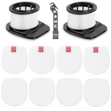 Imagem de Jollsung Filtro para aspirador sem fio Shark Rocket Pet Pro IZ162H IZ163H IZ361H IZ362H IZ363HT IZ440H IZ462H IZ482H IZ483H UZ345H UZ365H, 2HEPA e 4 filtros pré-motor de substituição XHF161H e