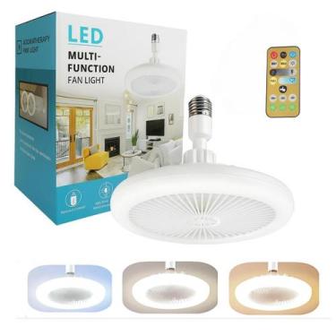 Imagem de Ventilador Silencioso Teto com Luz LED - LIPPIN