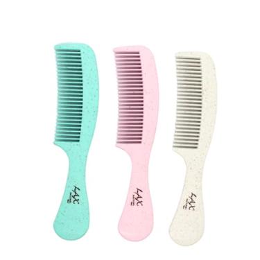 Imagem de Pente Clássico Pequeno 16,5cm Ecológico - ótimo para cabelo delicado de bebê ou pente de bolsa - Cor: Bege