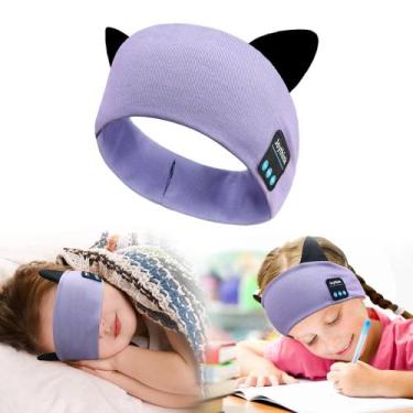 Imagem de Máscara de dormir com fones de ouvido Bluetooth para crianças Joythink